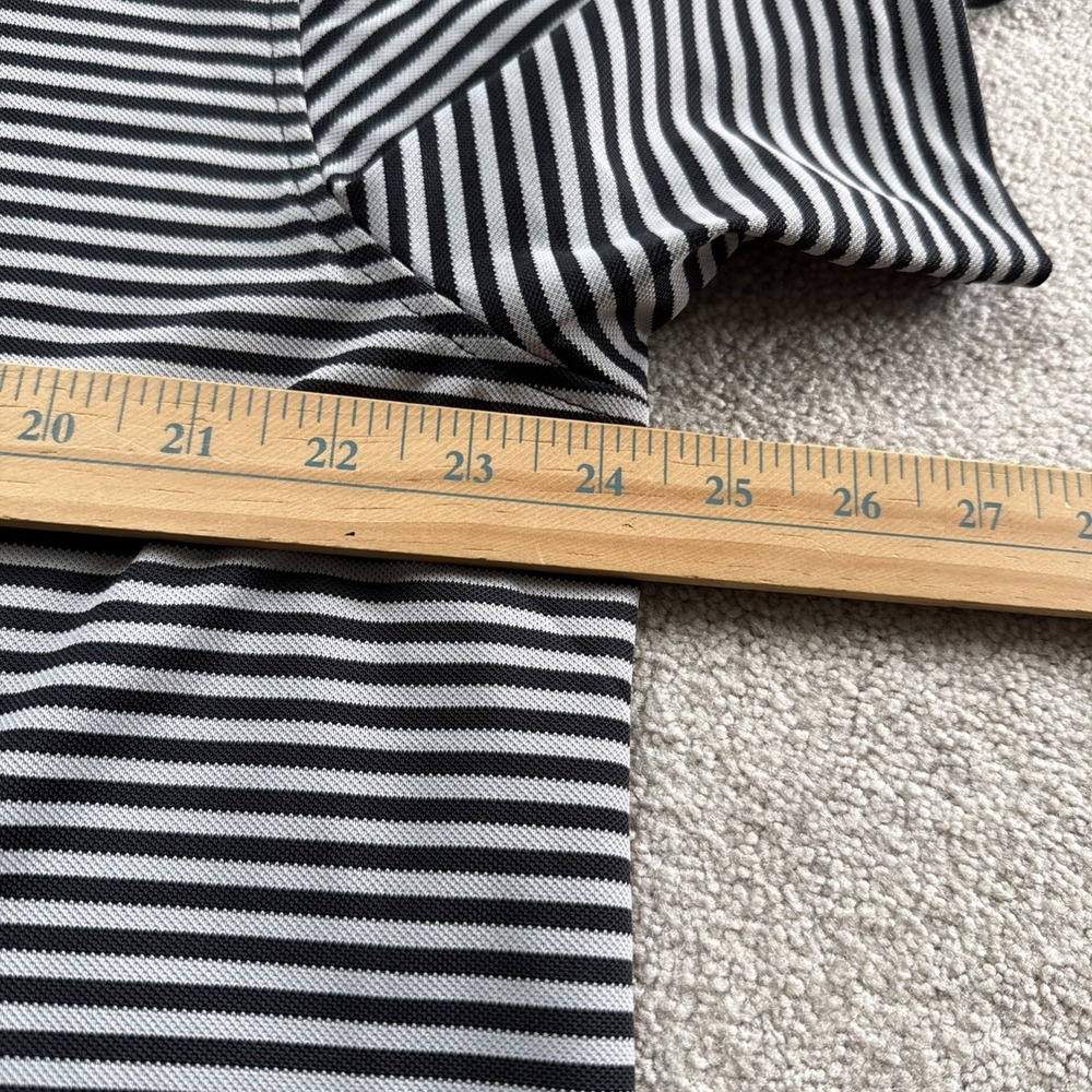NWT Georgia Bulldogs Men's XL Cutter & Buck Virtue Eco Pique Striped Polo Shirt - Picture 6 of 9
